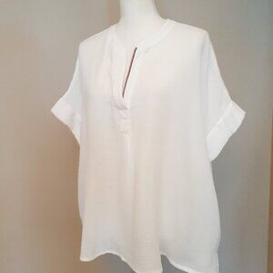 Tommy Hilfiger Gauze Popover Top